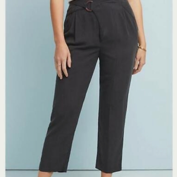 Anthropologie Cupro Wrap Pants (M) - Picture 2 of 11
